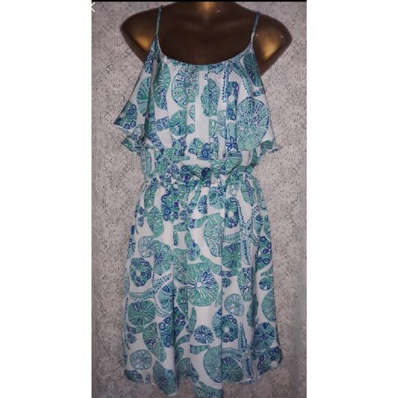 Lilly Pulitzer For Target Sz M SEA URCHIN FOR YOU Dress - Picture 2 of 8